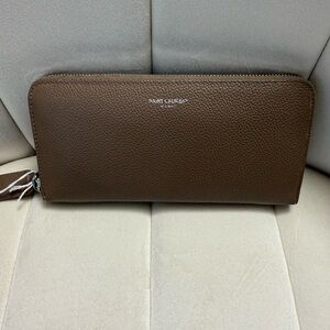 Saint Laurent Brown Leather Women's Wallet